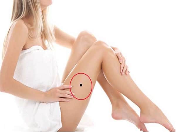 Ý nghĩa nốt ruồi ở đùi