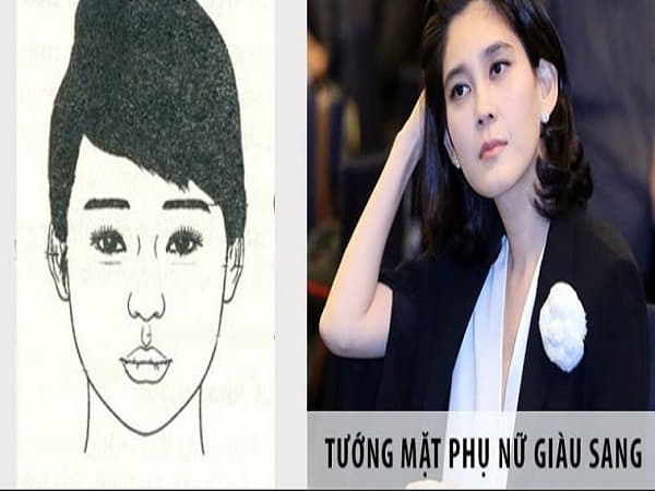 Tướng mặt phụ nữ giàu sang có mũi cao, thẳng, đầy đặn