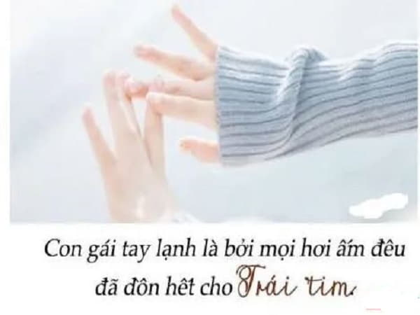 Luận tướng người có bàn tay lạnh về sức khỏe 