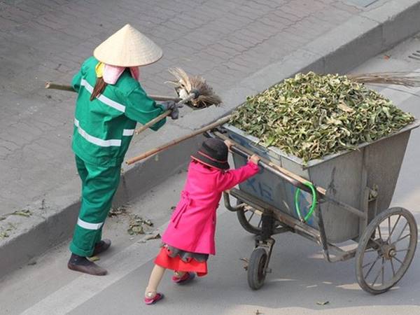 Thấy cô lao công thường xuất hiện con số đẹp nào 2