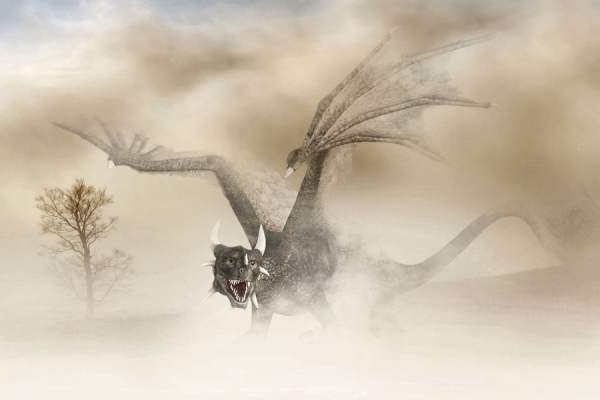 Giải mã giấc mộng thấy rồng bay xuống đất