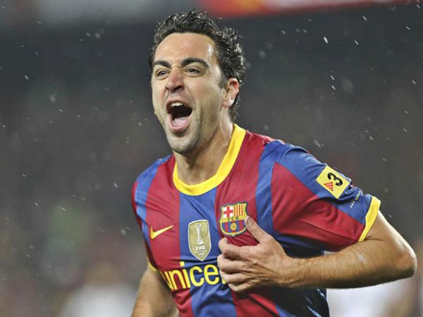 Cầu thủ Barca Xavi Hernandez