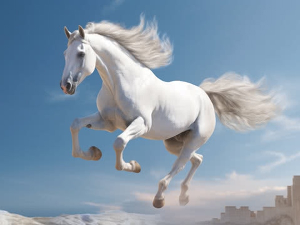 Nằm mơ thấy ngựa trắng là điềm gì, số mấy phú quý?