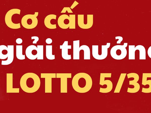 cơ cấu giải thưởng 5 35